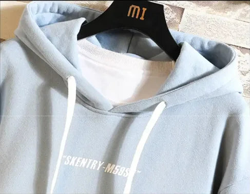 YiXin Patchwork Hoodie for Men Winter Autumn Men Oversized Hoodie Plus Size Sports Fashion Hoodies Men Custom Logo